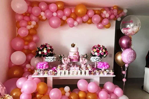 dekorasi balon ultah anak perempuan