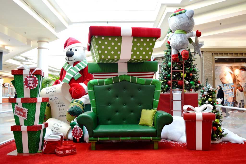 dekorasi Photobooth tema natal