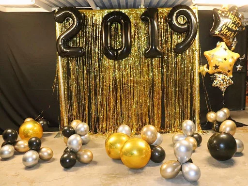 dekorasi balon sekolah photobooth