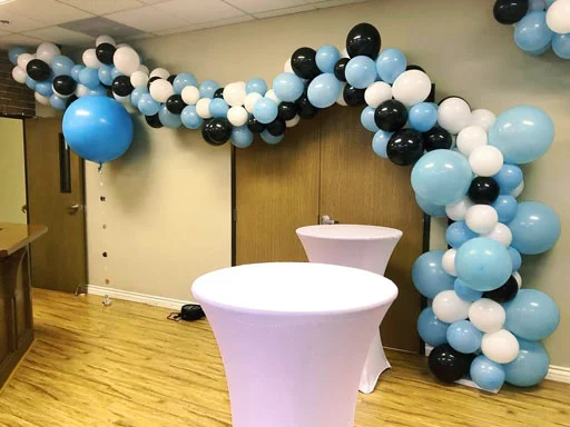 dekorasi balon ulang tahun kantor