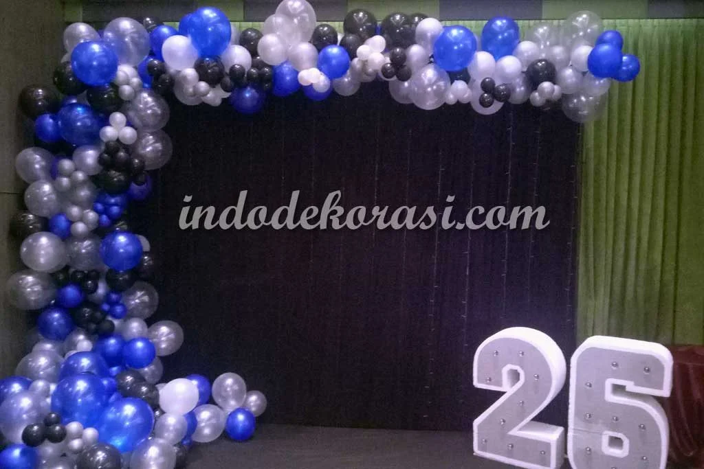 dekorasi ulang tahun dewasa dengan balon