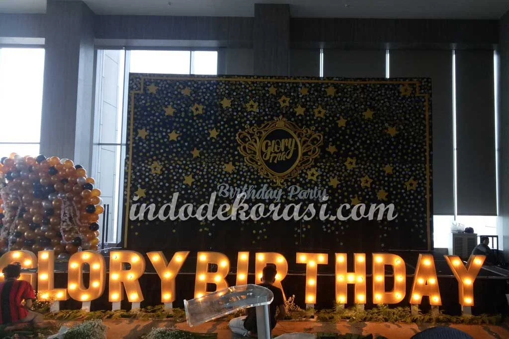 dekorasi ulang tahun remaja perempuan kekinian