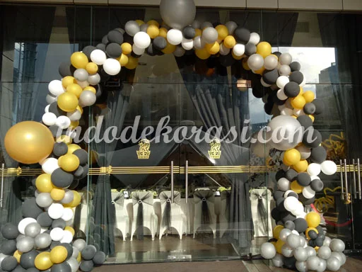 foto dekorasi balon jakarta gate