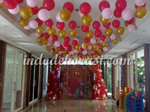 foto dekorasi balon sederhana