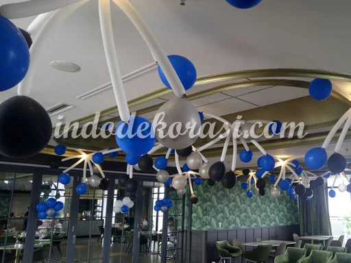 jual dekorasi balon restoran cafe